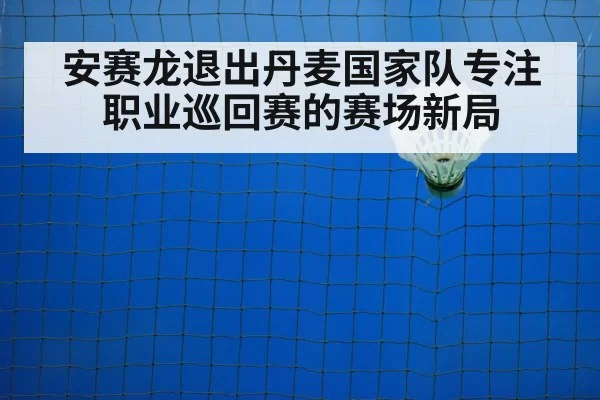安赛龙退出丹麦国家队专注职业巡回赛的赛场新局